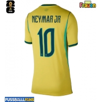 Brasilien Neymar Jr #10 Heimtrikot Frauen WM 2026 Kurzarm
